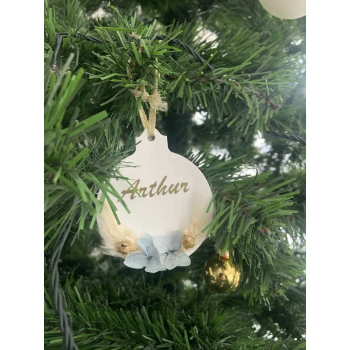 Boule de Noël personnalisable