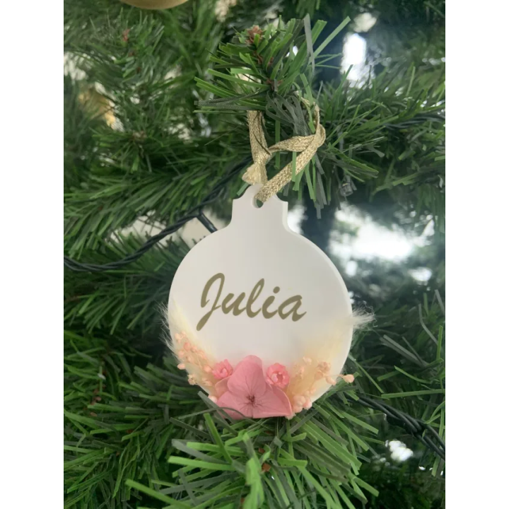 Boule de Noël personnalisable